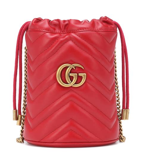 gucci mini marmont bucket bag